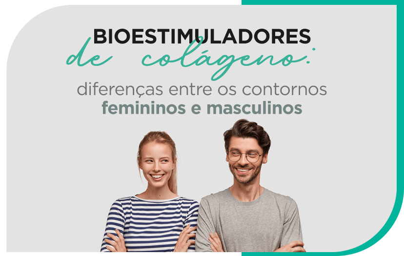 Bioestimuladores de colágeno: contornos femininos e masculinos
